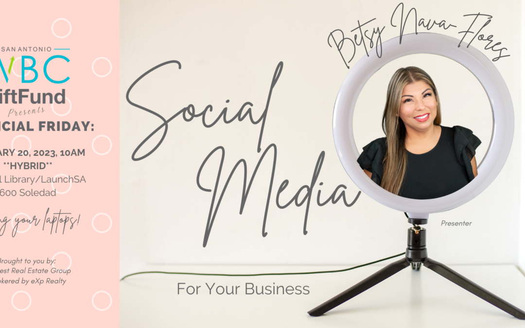Financial Friday: Social Media for Your Business *HYBRID*
