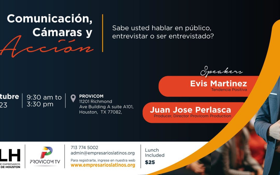 Comunicación, Cámaras y Accion