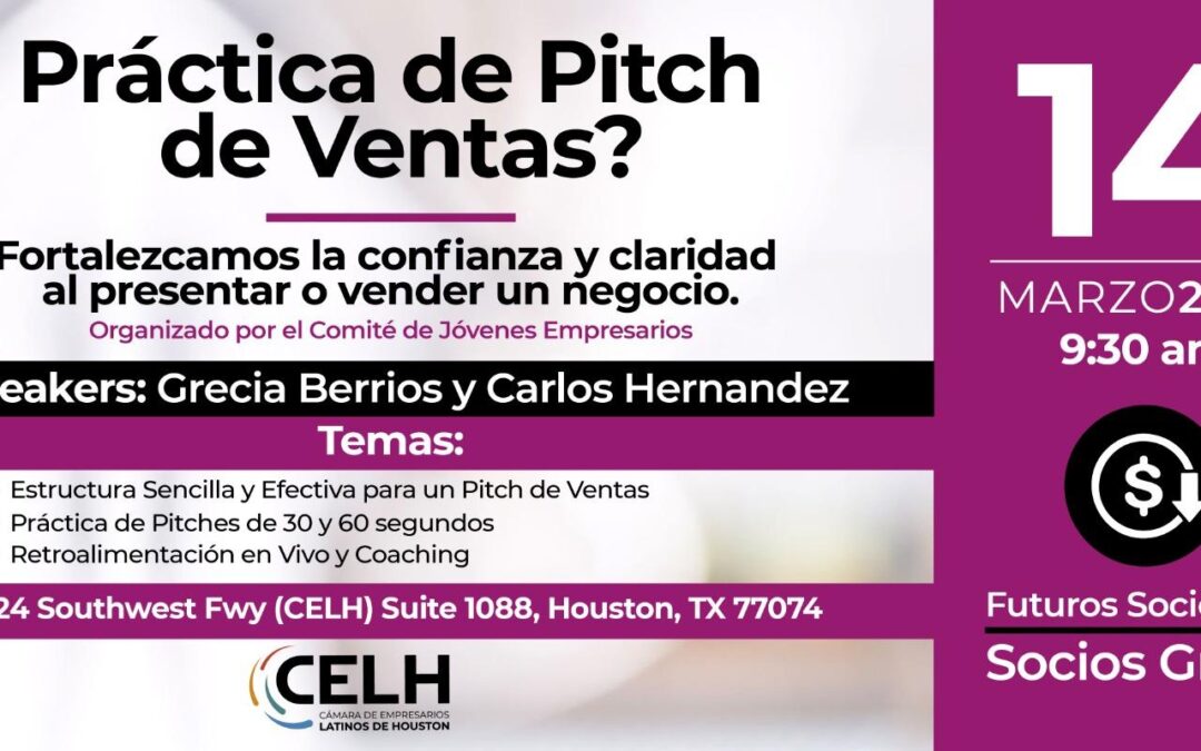 Jovenes Empresarios- Taller de Practica de Pitch de Ventas