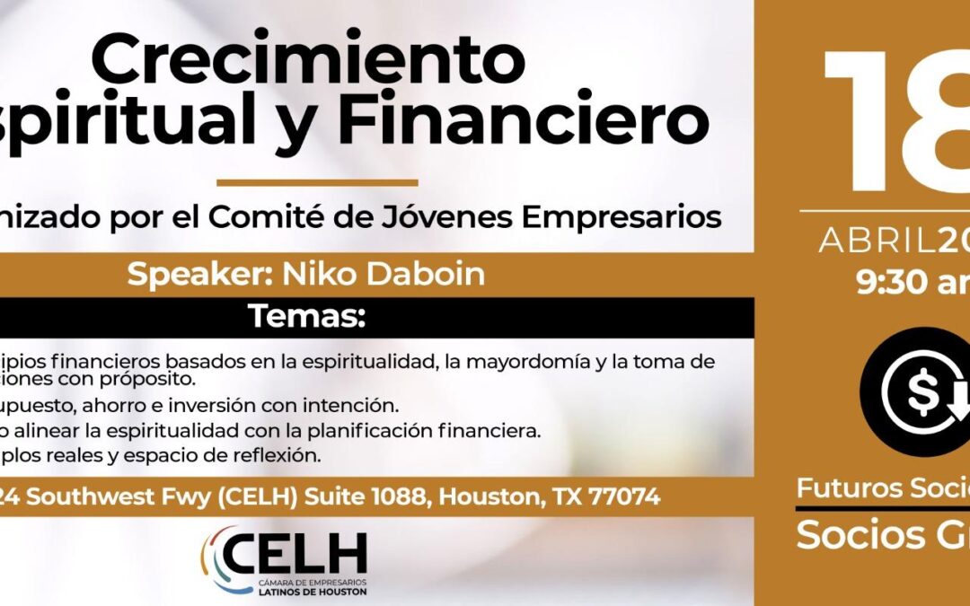 Jovenes Empresarios- Crecimiento Espiritual y Financiero